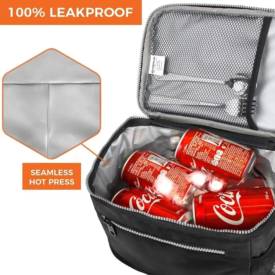 Wholesale Reusable Collapsible and Insulated Lunch Box Leakproof Cooler Bag for Camping, Picnic, BBQ